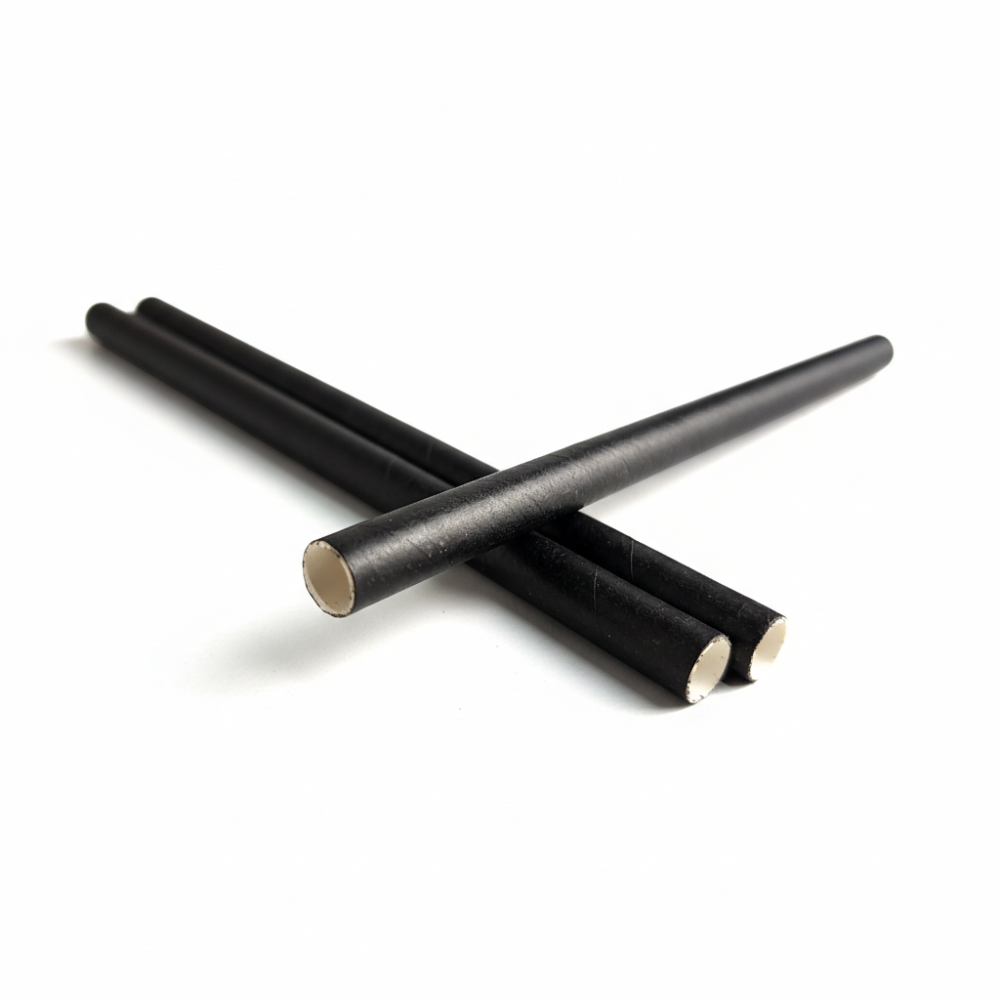 Straw Paper Giant Unwrpd Black 575