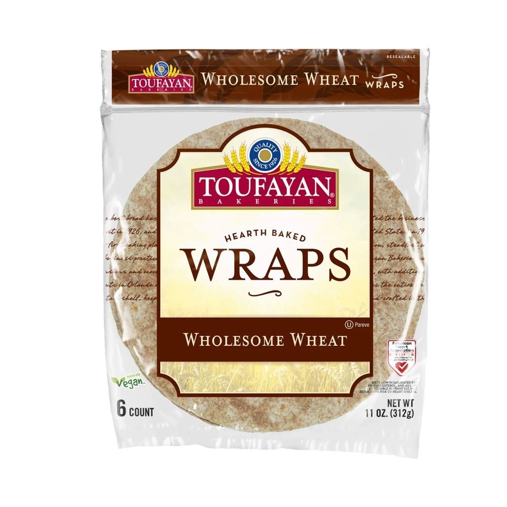 Toupayan Wraps Wheat 12'' 40 Oz