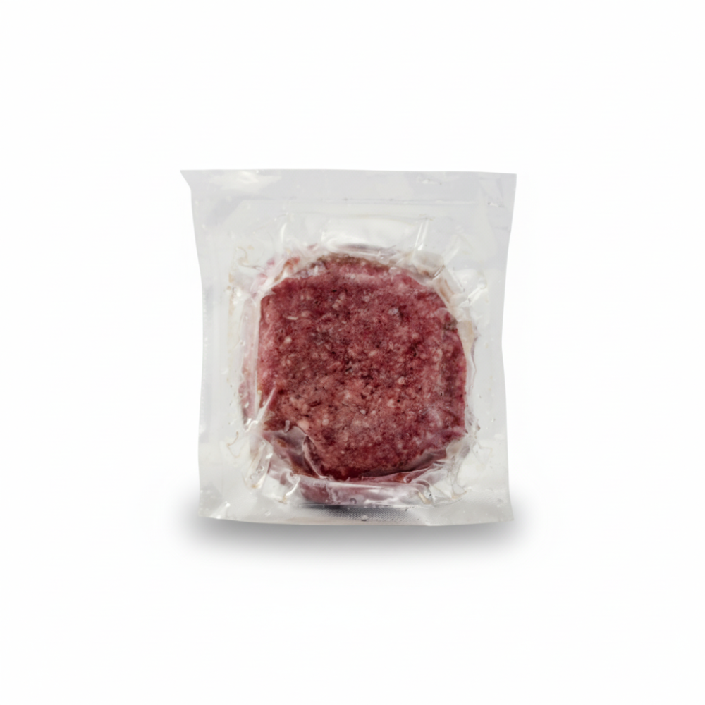 Beef Ground Patty Angus Steak 8 Oz CBI 4 patties pack