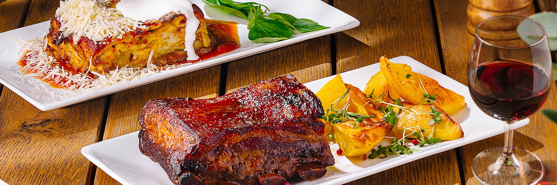 Gourmet Recipes – Premium Dishes & Culinary Creations | Roatan Provision Gourmet recipes featuring roasted ribs, baked dishes and fine dining presentation at Roatan Provision.
